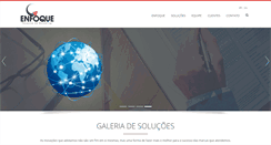 Desktop Screenshot of enfoquepesquisa.com.br